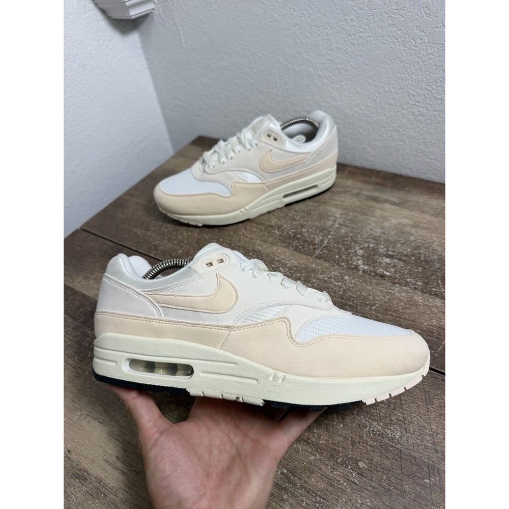 NEW Women's Size 10.5 / Men's 9 Nike Air Max 1 Shoes White Guava Ice DZ2628 111